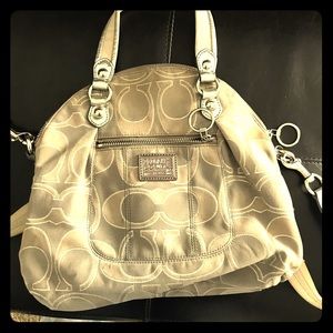 Real medium sized coach crossbody purse